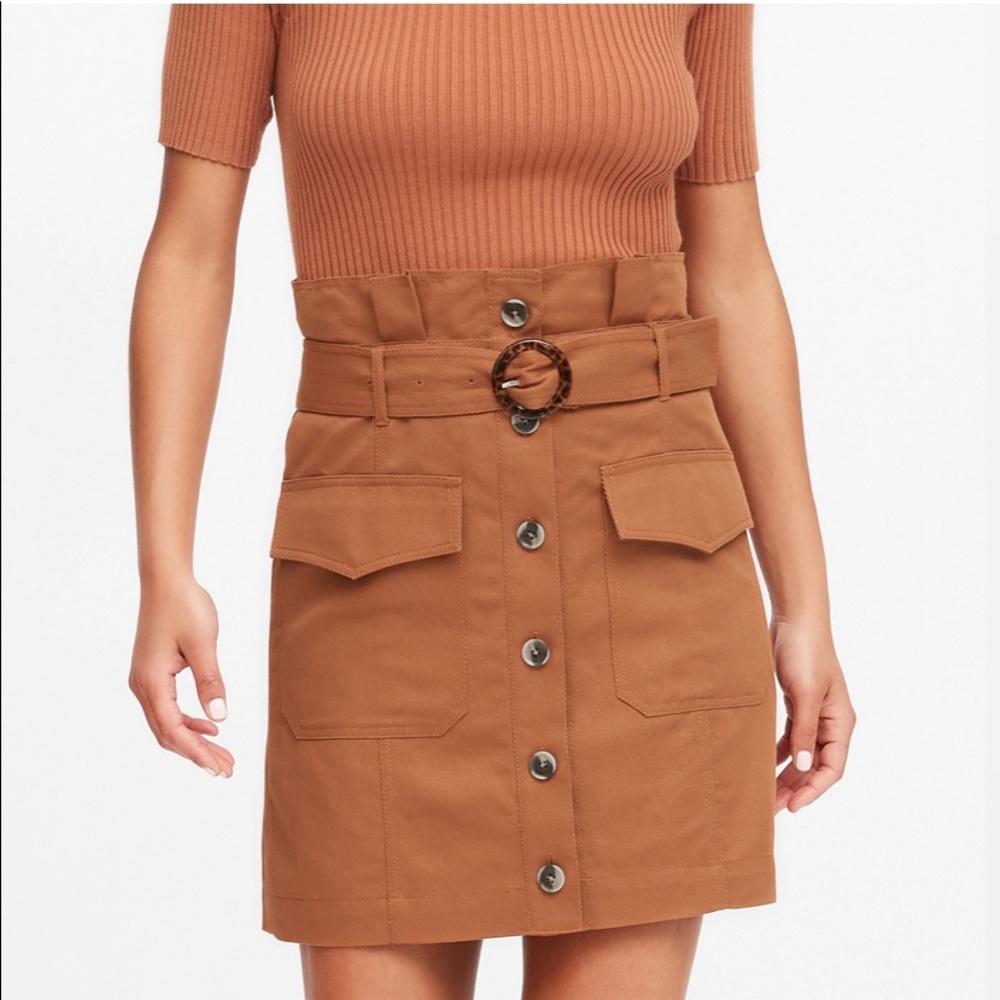 Banana Republic Paperbag Utility Skirt